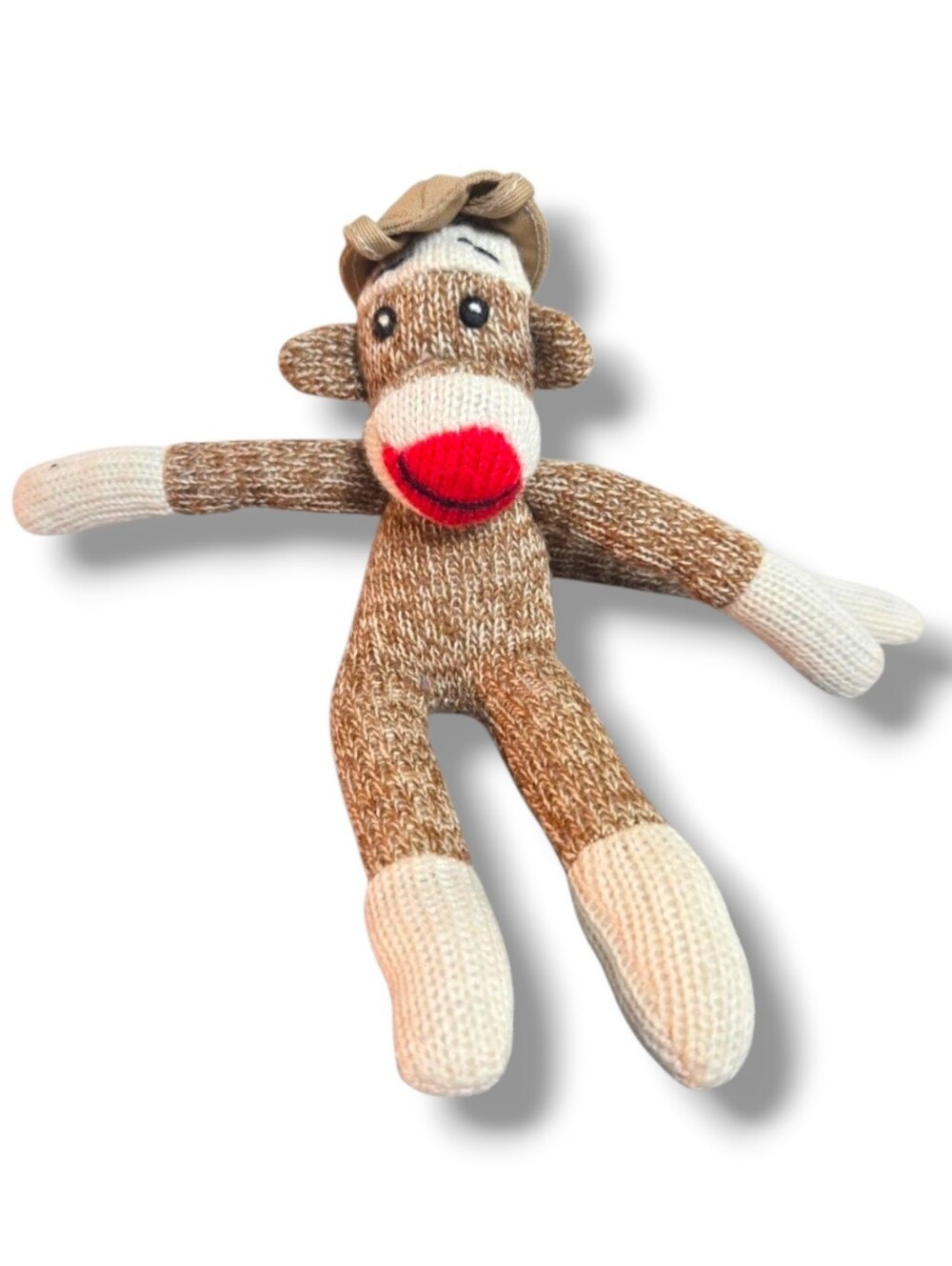 Small Sock Monkey Plush Toy